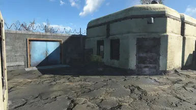 Entry checkpoint/office.