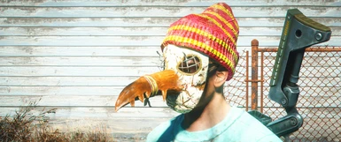 Pack Beanie and Crow Mask