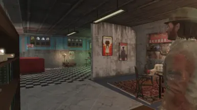 Diamond City HomePlate. Player Home Survival Build. (No Mods Just