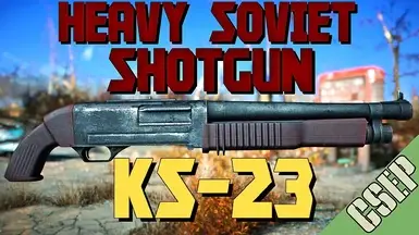 Heavy Soviet Shotgun - KS23 - Another Another Millenia Caliber and Explosives Complex Patch