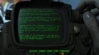 Fallout New Vegas Personal Cheat Terminal - Other Topics