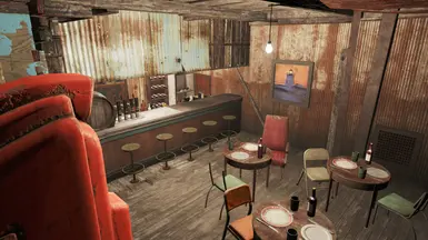 Bar /Entrance (Right door)