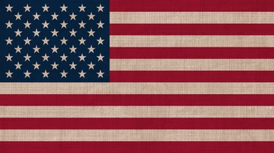 US Flag with Default Background Sepia Version