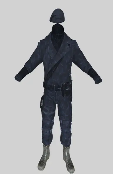 Navy Geo Camo, Ignore the boots that's just outfit studio