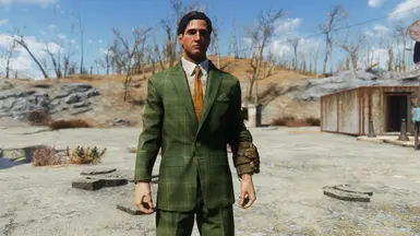 Green Plaid Suit