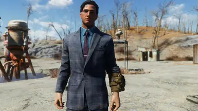 Blue Plaid Suit