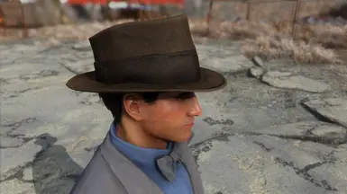 Worn Formal Hat