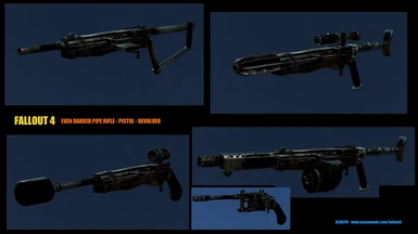 Even Darker Pipe Rifle - Pistol - Revolver