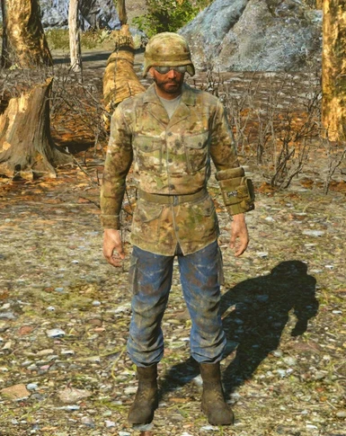 Decayed Army Fatigues Set