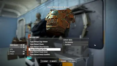 Super Mutant Armour Modification 1