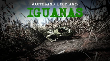 Wasteland Bestiary - Iguanas