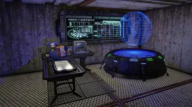 Poste de communication de l'Enclave (parcelle intérieure)