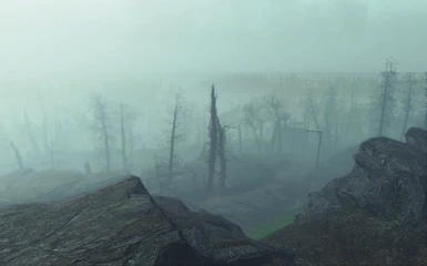 South View, Foggy Weather