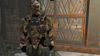 Halo SPI Armor - Diamond City DC Triggermen Caravan Guards at Fallout 4 ...