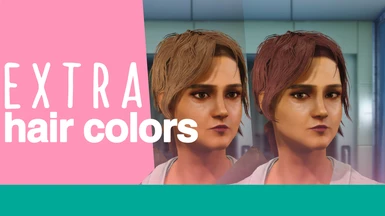 EXTRA hair colors
