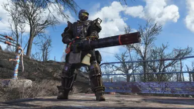 Wasteland Chaingun - A Raider Minigun at Fallout 4 Nexus - Mods and ...