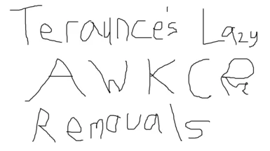 Teraunce's Lazy AWKCR Removals