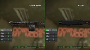 New vanilla weapon compared to weapon from a different mod (combined arms)