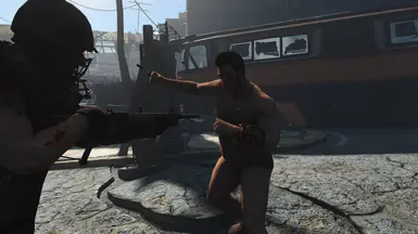 Psycho Elvis when he can't eat people in Dimond City