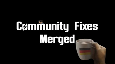 Community Fixes Merged - German Translation