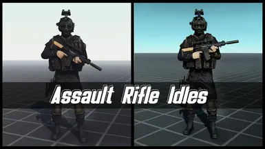 Onymaru9's Assault Rifle Idle Animations