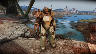 Tessa in Gunner power armor