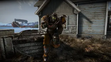 Optional legendary power armor variant