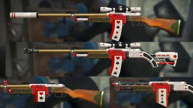 Various Combat Weapons