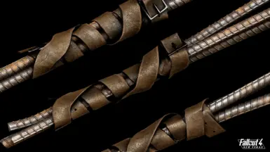 Rebar Club Grips - Marmoset Toolbag Render