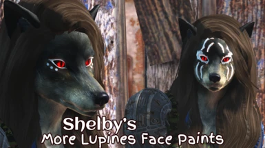 Shelby's More Female Lupines Face Paints