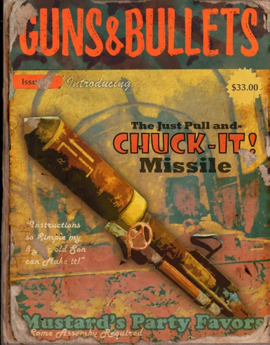 Mustard's Party Favors - The Chuck-It Missile