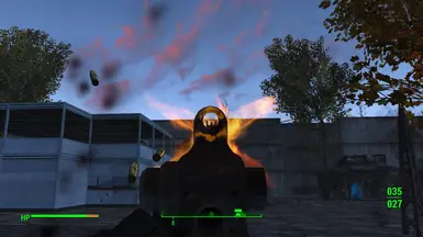 Messed up iron sights from the original mod