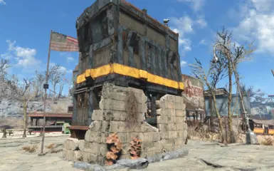 Level 2. Built on top of a pre-war ruin.