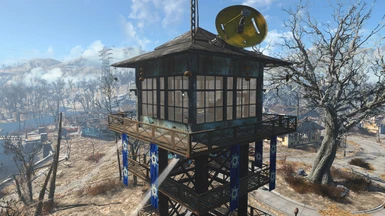 Fire Lookout Level 3 - New Communications Array and Detection Lights