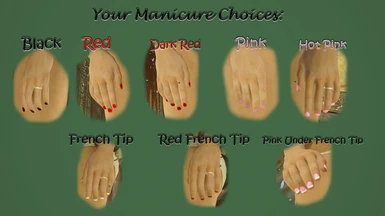 vanilla manicure