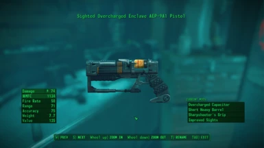 Laser Pistol with guard