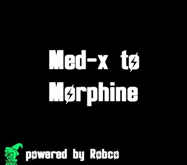 Med-x to Morphine I ESPless
