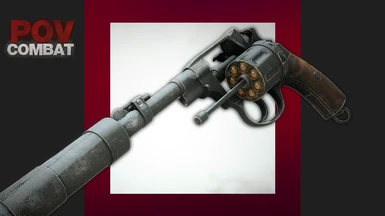 WWII - Soviet Nagant M1895 Revolver - RU