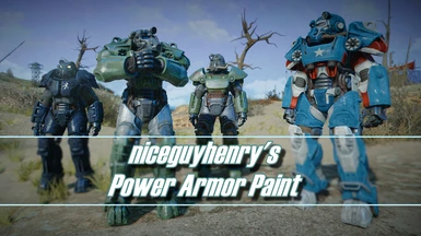 niceguyhenry's Power Armor Paint Pack