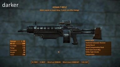Darker Assault Rifle (Retexture)