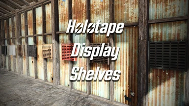 Holotape Display Shelves (RU)
