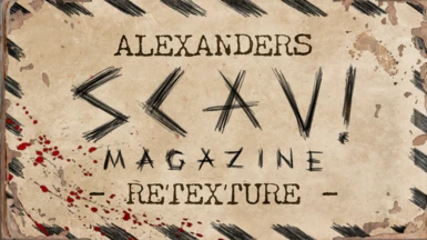 Alexanders SCAV Magazine - Retexture