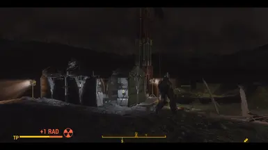 Radio Tower Glowing Sea