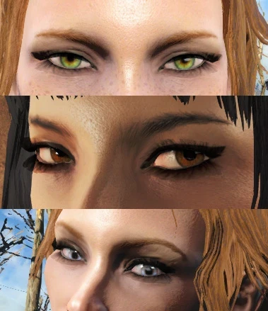 fallout 4 beautiful eyes