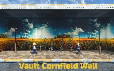 Vault Cornfield Wall