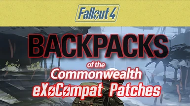Backpacks of the Commonwealth - eXoCompat Patches