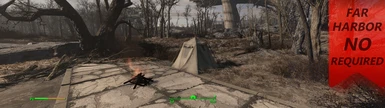 Survival Tent Tracker - Balanced Survival Saving (with mapmarker and campfire)