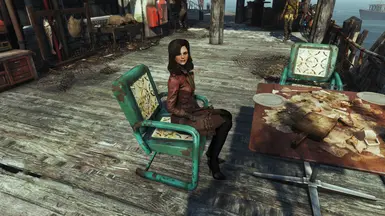 Sitting in Chair - Jennes Boots