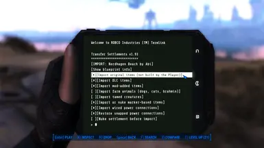 Use These Settings