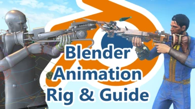 Blender Animation Rig and Guide (1st and 3rd Person)